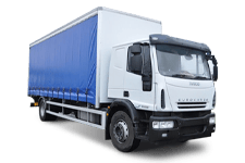 Car Hire Fareham - 18 Tonne Curtain Side Truck - Truck hire Fareham
