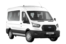 Car Hire Fareham - Ford Minibus - Accommodates 12 Passengers - Minibus hire Fareham