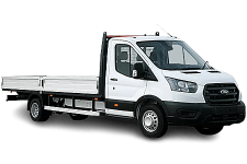 Car Hire Fareham - Ford Transit Dropside Van - Van hire Fareham
